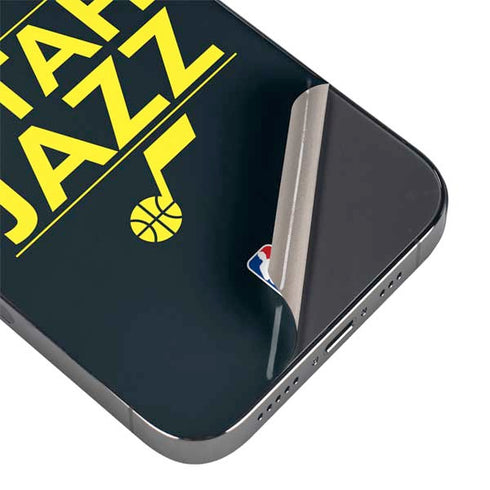 NBA Utah Jazz Standard - Black iPhone 14 Pro Skin